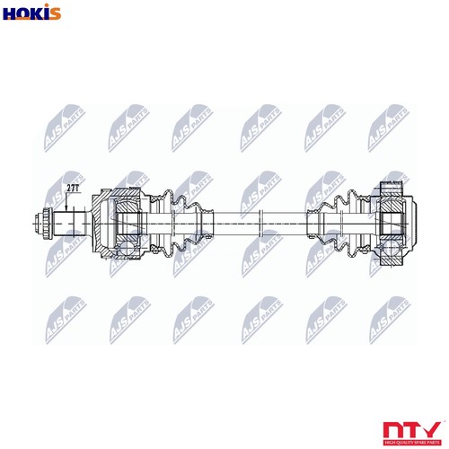 Drive shaft npw 149 for - shaft,