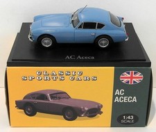 Atlas Editions 1/43 Scale Diecast 4 656 128 - AC Aceca - Blue