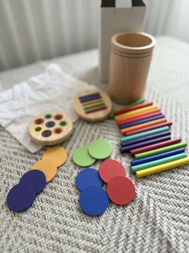 Montessori wooden toys for 3 - montessori,