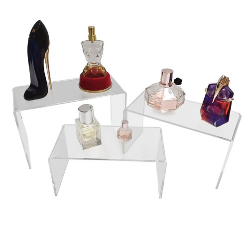 Clear nesting plinth set 3 - set,