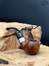 (1979) Peterson De Luxe 3S Smooth Bent Apple Smoking Pipe
