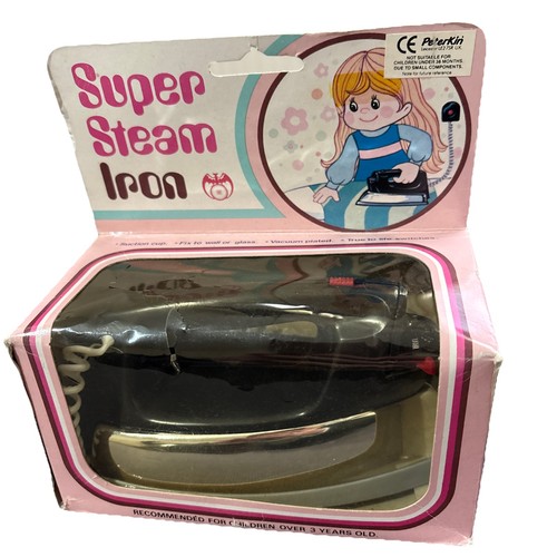 Vintage toy iron with - iron,