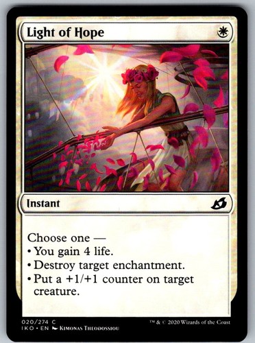 Light hope common - of,
