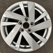 * 15" Genuine Volkswagen VW POLO ALLOY WHEEL RIM 5.5J ET40 5X100 2g0601025bb