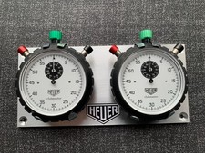 Heuer Clubmaster Stopwatch Set