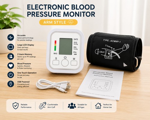 Blood pressure monitor - pressure, with