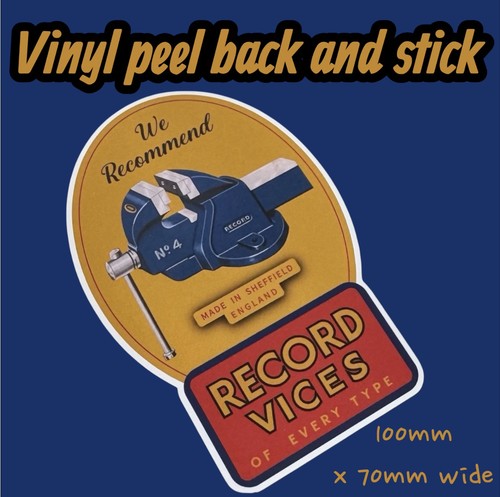 Recommend shop record decal - recommend,