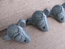 3 pieces Disney Tigger metal