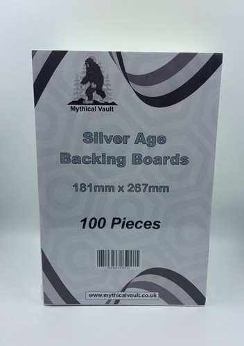 100 silver age backing - x,