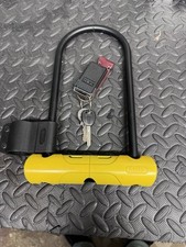 ABUS Ultimate U-Shackle Lock D Lock with 2 Keys Bicycle Cycle Bike