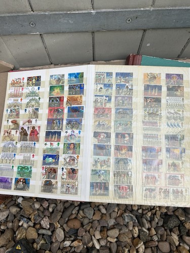 Old stamp collection - old,