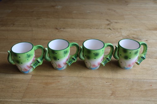 Crocodile hand painted - x,