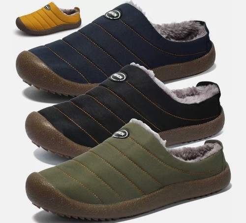 Men winter fur - fur, slippers