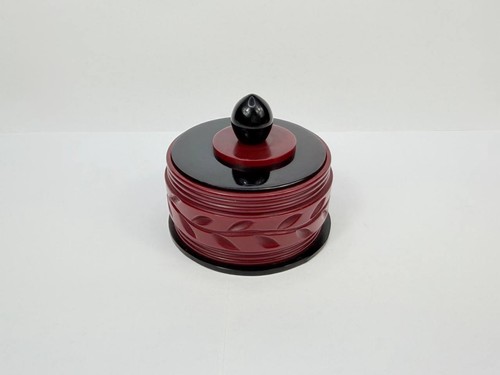 Beautiful art deco red cherry - art,