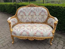 Settee sofa 1970 French Louis