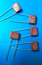 4pcs WIMA MKS 0.33uF (0.33µF  330nF) 63V  pitch:10mm Film Capacitor Long leads