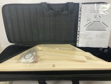 New DIY Dulcimer Musical Instrument C/w Case, Tuning Key Xmas Make Your Own Kit