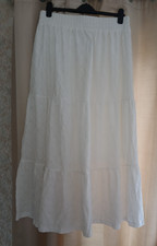Yours White Gypsy Skirt Size