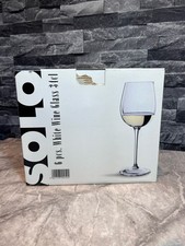 6 Piece White Wine Glasses