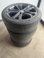 Grey alloy wheels and 4x - wheels,
