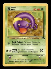 Ekans Fossil MP, 46/62 Pokemon