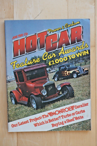 Hot car magazine june 1980 - june,