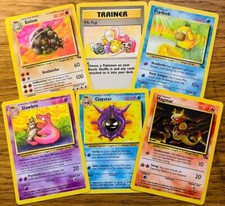 Uncommon/Common Fossil Set Pokemon Cards! FAST & FREE P&P!