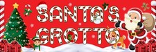 Santa's Grotto Sign Santa