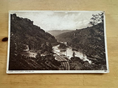 Postcard three county view - three,