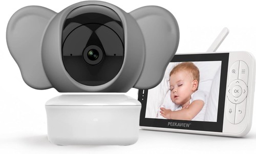 Baby monitor with dual - monitor,