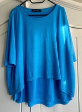 Join Clothes Blue Layered Top