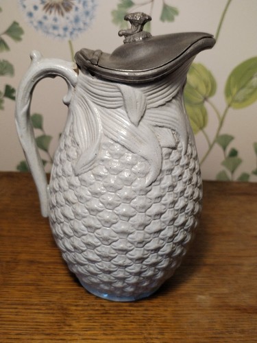 Antique pitcher with - antique,