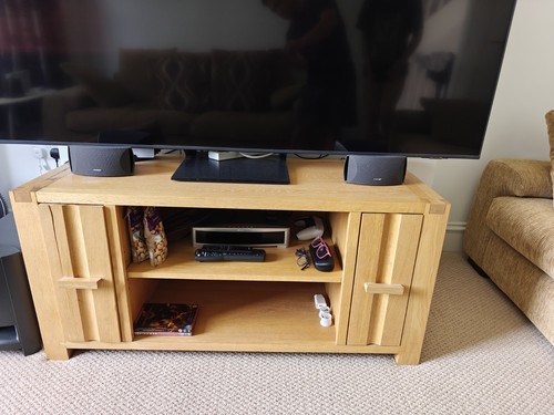 John lewis solid oak - oak, tv