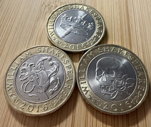 Shakespeare coin set of - shakespeare,