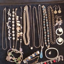 Silver Tone Costume Jewellery