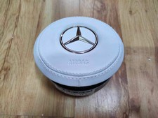 ORIGINAL AMG AIRBAG MERCEDES A CLASS W177 / W247 WHITE / CREAM LEATHER
