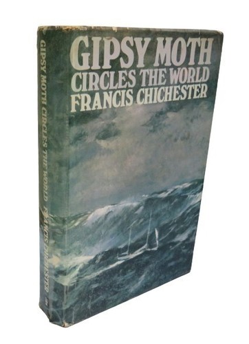 Gipsy moth circles the world - moth,