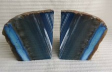 Large Heavy Blue Agate Crystal