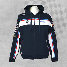 Official BMW Racing Synetiq Motorsport Merchandise Sweatshirt Zip Up Hoodie
