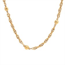 Chanel Necklace GP Gold