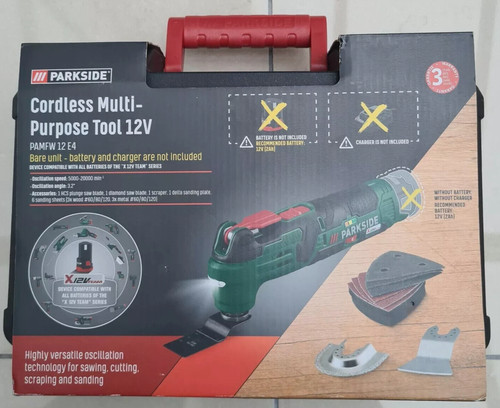 Parkside 12v cordless multi - 12v,