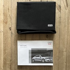 2006 -2010 AUDI TT COUPE OWNERS HANDBOOK MANUAL & WALLET 2006 Ref19742