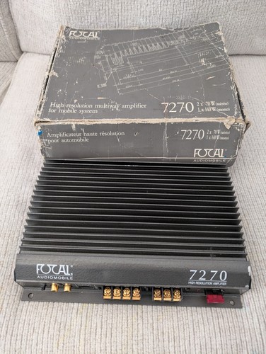 Focal car audio - car, old