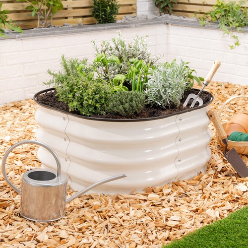 Christow square raised garden - square,