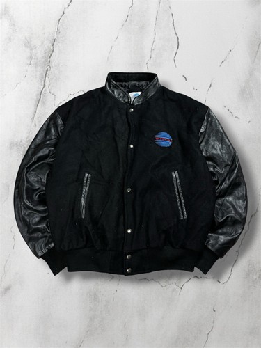 Varsity jacket black size - black,