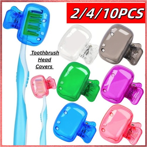 10pcs toothbrush head covers - 1-10pcs,