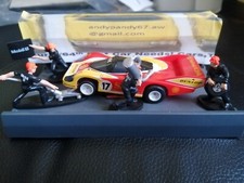 Aurora Tomy AFX Tyco   Autoworld Micro Scalextric   Set 5  Race Team 4 Character