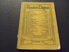 Reader's Digest Oct 1935 The