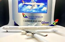 1:400 South African Airways Airbus A340-600 ZS-SNB Gemini Jets