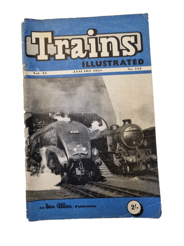 Trains illustrated january - trains,